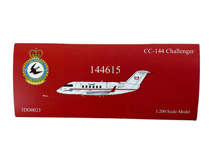 1/200 3D Design Dock (3DD0023) Canadair CC144 (CL604) Challenger (144615) 412 Sqdn Canadian Armed Forces (Limited Edition #29 of ONLY 120)