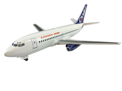 1/200 Inflight200 (IFCAN73200313) Boeing B737-201 (C-FHCJ) Transitional Livery with Canada3000 Titles & CanJet Tail - Canada3000 (Limited Edition #45 of ONLY 54)