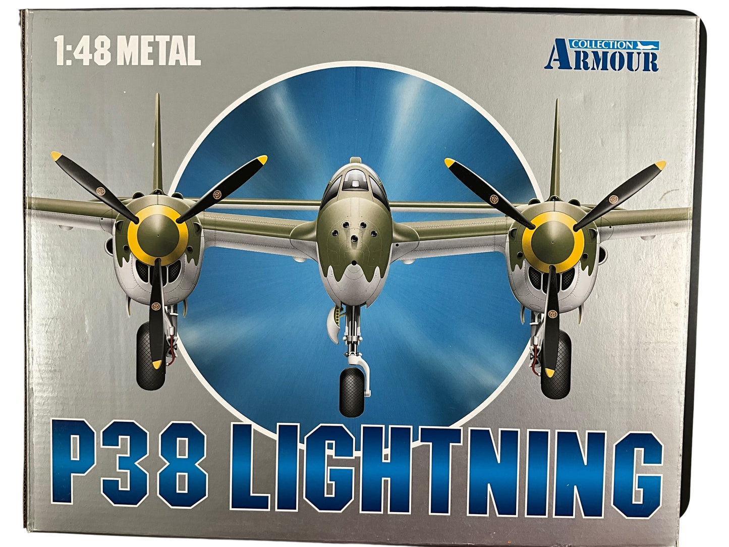 1/48 Armour/Franklin Mint (ART.98137/B11B283) Lockheed P38L-1 Lightning (44-24843 / 100) "Putt Putt Maru" Col. Charles McDonald (27 Kills) 475th F.G. 5th AF U.S.A.A.F. , Clark Field, Phillipines March 1945 WWII (Limited Edition)