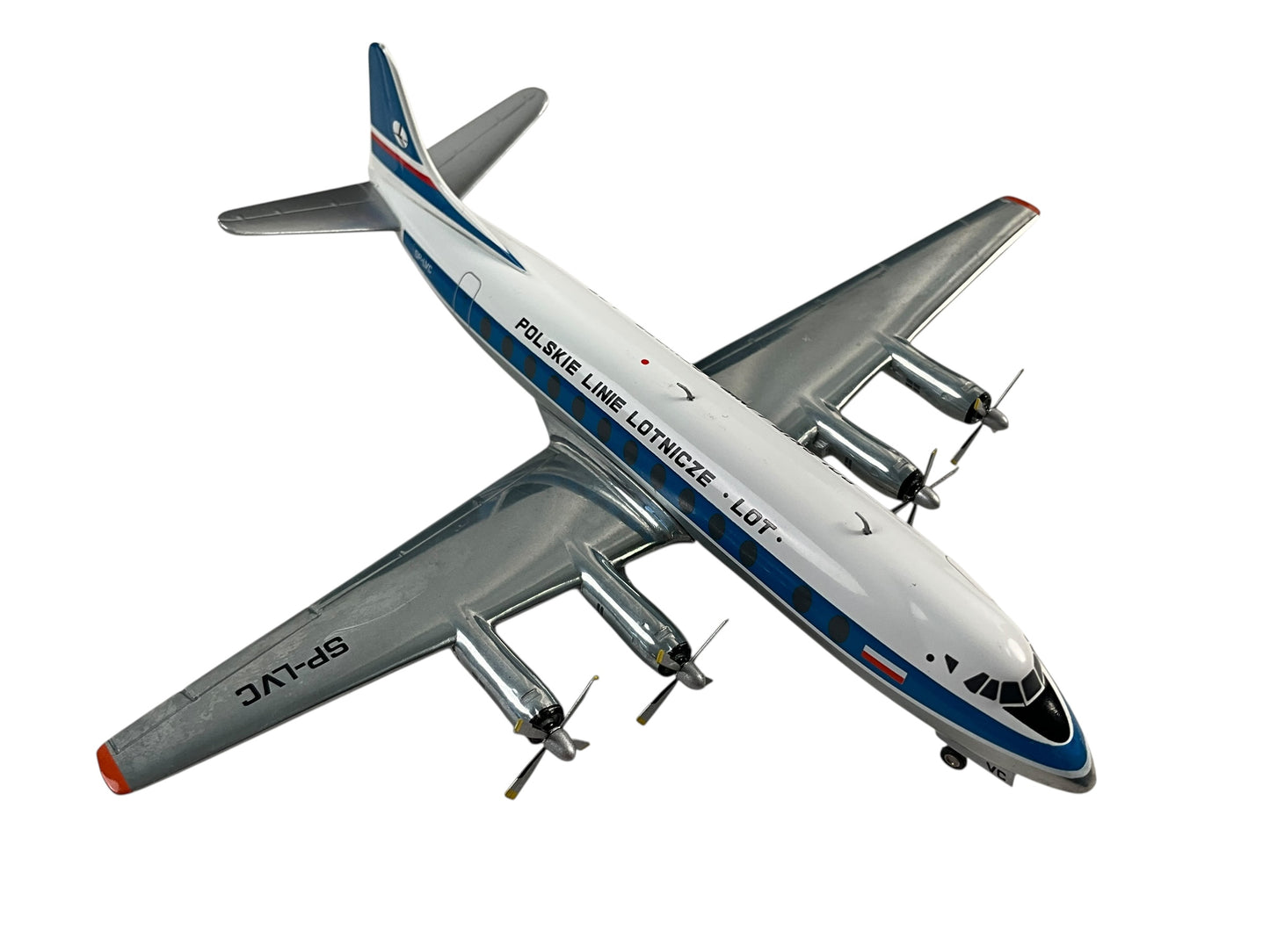 1/200 HERPA (HE554657) Vickers Viscount V804 (SP-LVC) LOT Polish Airlines 1962-1967