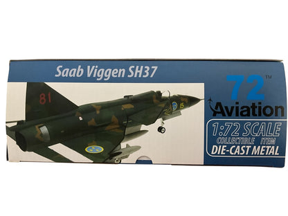 1/72 Aviation72 (AV72-42005) Saab SH37 Viggen (15-81) Soderhamn 1990 Swedish Air Force (Limited Edition of Only 408) 2016 Release