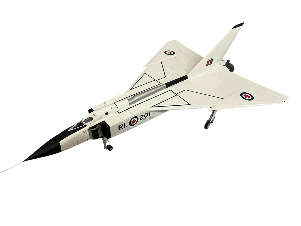 1/72 (HobbyMaster) Canadian Warplane Heritage Museum (CWH003) Avro (Canada) CF105 Arrow (25201) RL201 First Flight by Jan ZURAKOWSKI Mar-25, 1958 (Limited Edition of 3500)
