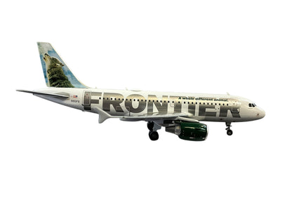 1/200 Genini200 (G2FFT054) Airbus A319 (N901FR) "CargoDawg" Howling Wolf Tail Frontier Airlines (Limited Edition) 2008 Release