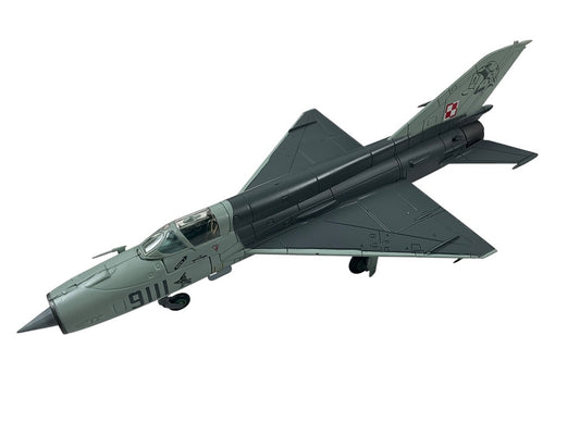 1/72 HobbyMaster (HA0115) Mikoyan MiG21MF (9111) Lo-Vis NATO Grey Camo 2002 Poznan-Kresiny, 3 ELT, Polish AirForce (Limited Edition)