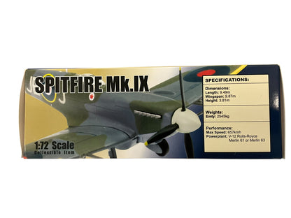 1/72 Witty Wings (WTW72-002) Supermarine Spitfire IX (JE-J / EN398) flown by WingCo James E. “Johnnie” Johnson, No.610 Sqn. WWII R.A.F. (Limited Edition)