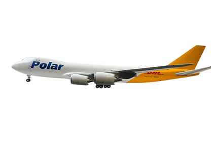1/200 JC Wings (XX2712) Boeing B747-8F (N851GT) "DHL" Polar Air Cargo (Limited Edition) 2021 Release