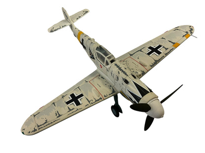 1/72 Corgi (AA27101) Messerschmitt Bf109G-6 White Winter Camo, flown by Erich Hartmann ("Ace of ALL Time" with 352 Kills) Hungary 1945, Kommandeur 1/JG53 Drittes Reich Luftwaffe (Limited Edition #1831 of Only 2000) 2013 Release