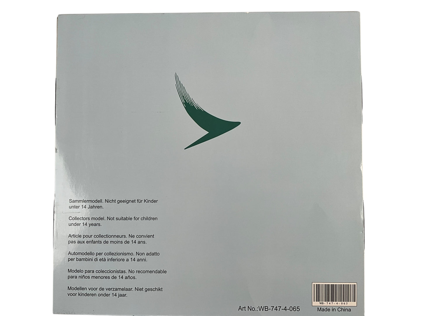 1/200 (Inflight200) White Box (WB-747-4-065) Boeing B747-400 (B-LIE) Cathay Cargo (Limited Edition of Only 60) 2024 Release