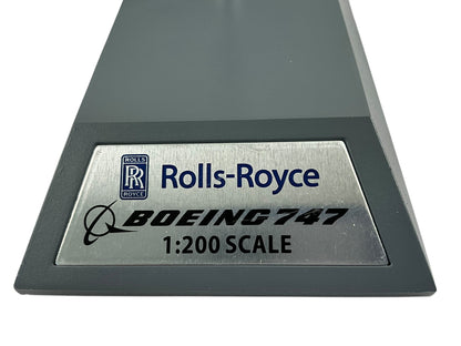 1/200 Inflight200 (IF742RR787) Boeing B747-267B (N787RR) "Pioneering the Intelligent Engine" -RR Flying Testbed- Rolls-Royce (Limited Edition)