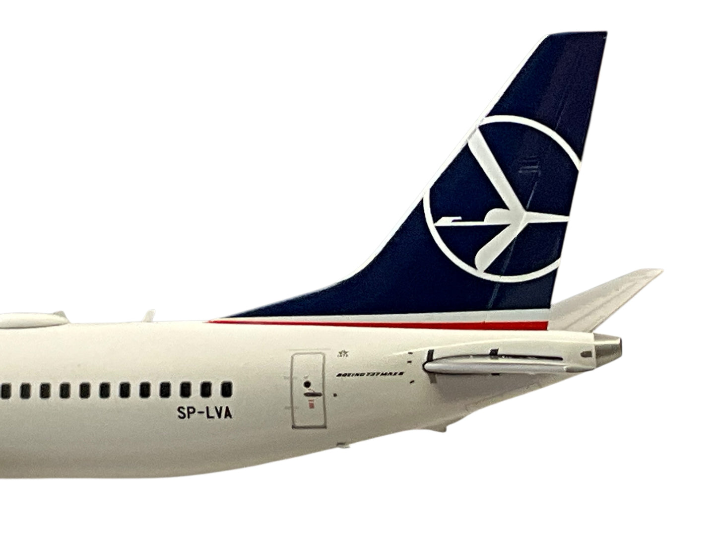1/200 Gemini200 (G2LOT707) Boeing B737-MAX8 (SP-LVA) LOT Polish Airlines (Limited Edition) 2018 Release )