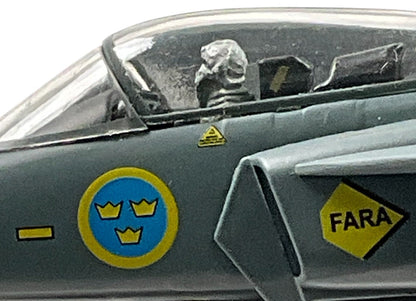 1/72 Aviation72 (AV72-43-001) Saab JAS39C Gripen (7/02) F7 Skaraborg Air Wing, Swedish Air Force (Limited Edition of 1068) 2015 Release