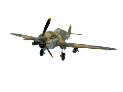 1/48 Franklin Mint/Armour (B11B622) Curtiss P40 WarHawk (ET601)  flown bt Lt. J.D.Landers (5-Kills) "Texas Longhorns" 49th FG, 9th FS, U.S.A.A..F. (Limited Edition)