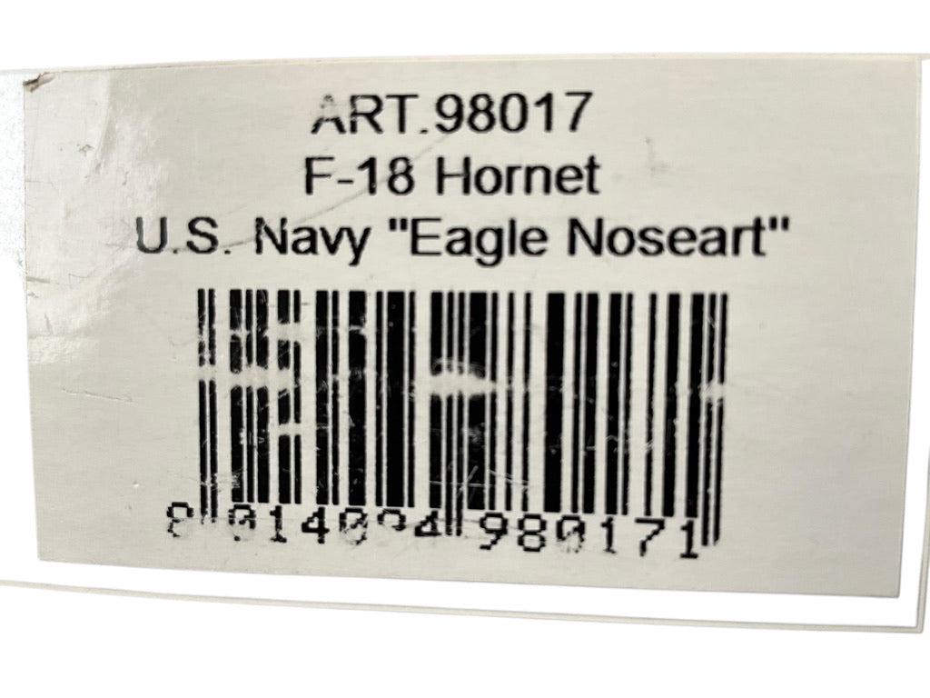 1/48 Armour/Franklin Mint (Art.98017 / B11B200) McDonnell Douglas F18C Hornet (400 / 163758) "Chippy Ho" USS Independence VFA-195 "Dam Busters" 1943-1995 U.S.Navy (Limited Edition)