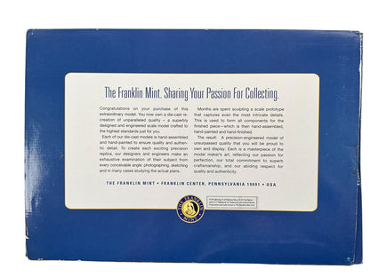 1/48 Franklin Mint/Armour (B11B548 / 98306) Lockheed (Messerschmitt) F104G Starfighter (21+67) Buchel AB 1985, JBG33 Deutsche Bundes Luftwaffe (Limited Edition)