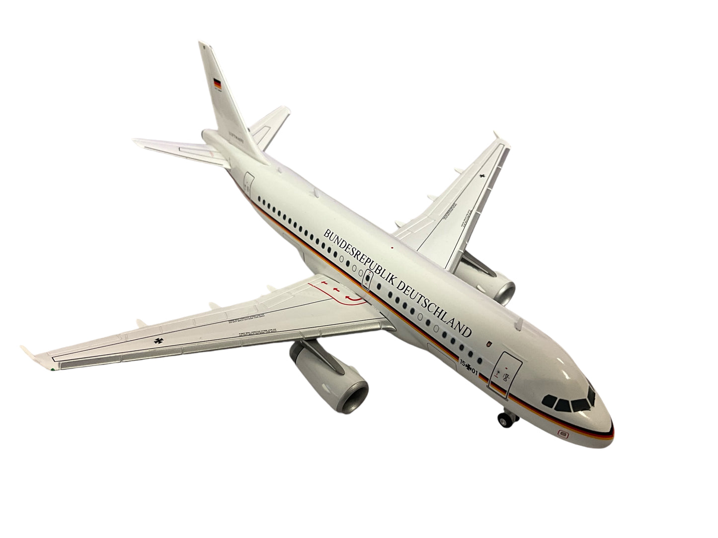 1/200 Herpa (HE553421) AIRBUS A319CJ (15-01) Flugbereitschaft - Deutsche Bundes Luftwaffe