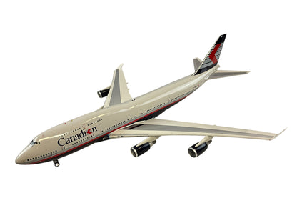 1/200 (Inflight200) B-Models (BP-744-100) Boeing B747-475 (C-GMWW) " Maxwell W. Ward " Boeing's 100th B747-400" 1st CDN "Chevron" Livery - Canadian Airlines International (Limited Edition)