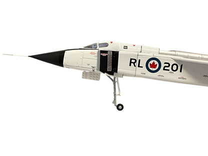 1/72 (HobbyMaster) Canadian Warplane Heritage Museum (CWH003) Avro (Canada) CF105 Arrow (25201) RL201 First Flight by Jan ZURAKOWSKI Mar-25, 1958 (Limited Edition of 3500)