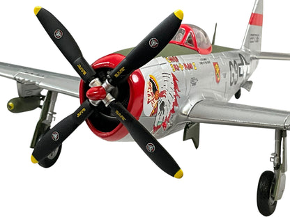 1/48 Armour/Franklin Mint (98144) Republic P47D Thunderbolt (227316) "CHIEF-SKI-U-MAH II" flown by Lt. D.E. Buholz "Chief of the Sioux" 509FS 405FG U.S.A.A.F. (Limited Edition)