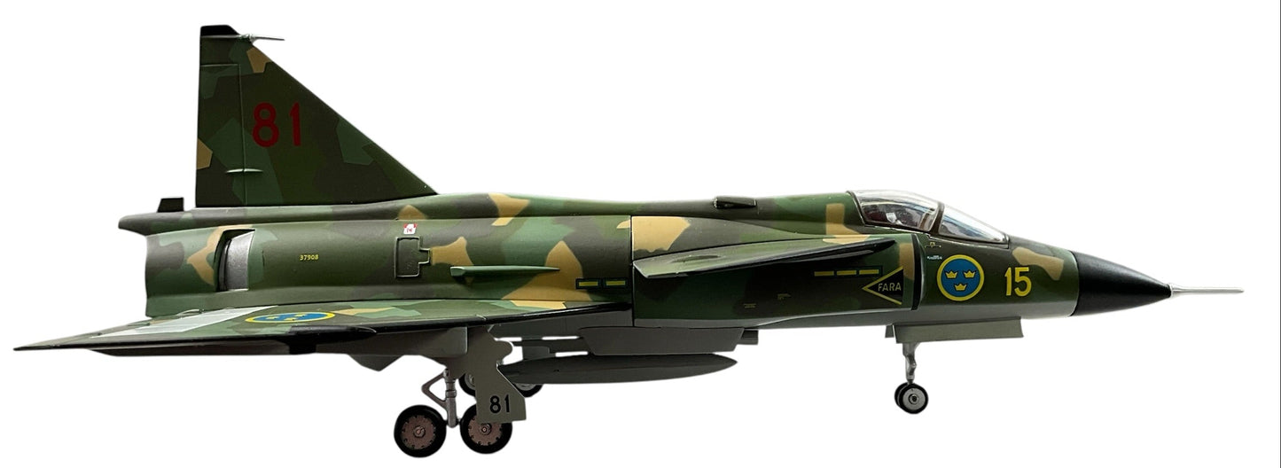 1/72 Aviation72 (AV72-42005) Saab SH37 Viggen (15-81) Soderhamn 1990 Swedish Air Force (Limited Edition of Only 408) 2016 Release