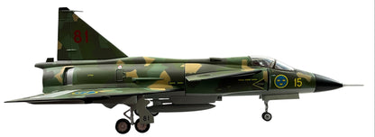1/72 Aviation72 (AV72-42005) Saab SH37 Viggen (15-81) Soderhamn 1990 Swedish Air Force (Limited Edition of Only 408) 2016 Release