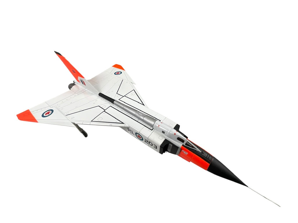 1/72 (HobbyMaster) Canadian Warplane Heritage Museum (CWH001) Avro (Canada) CF105 Arrow (25203) RL203 (Limited Edition of 3000)
