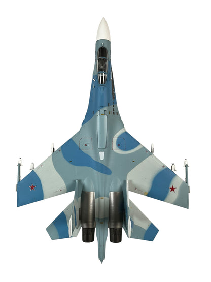1/72 (Witty Wings) Sky Guardians (WWT-72-014-004) Sukhoi SU27 Flanker-B (Blue 319) 3-Tone Blue Camo, Soviet Air Force (Limited Edition)