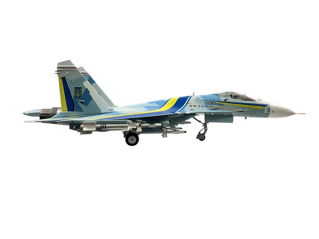 1/72 (Witty Wings) Sky Guardians (WTW-72-014-003) Sukhoi SU27 Flanker-B (N0. 57) 831st IAP, Ukraine Air Force (Limited Edition) 2008 Release