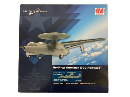 1/72 HobbyMaster (HA4811) Northrop/Grumman E2C Hawkeye (164496) May 2011 USS Harry S. Truman VAW-126 "Seahawks" U.S. Navy (Limited Edition)