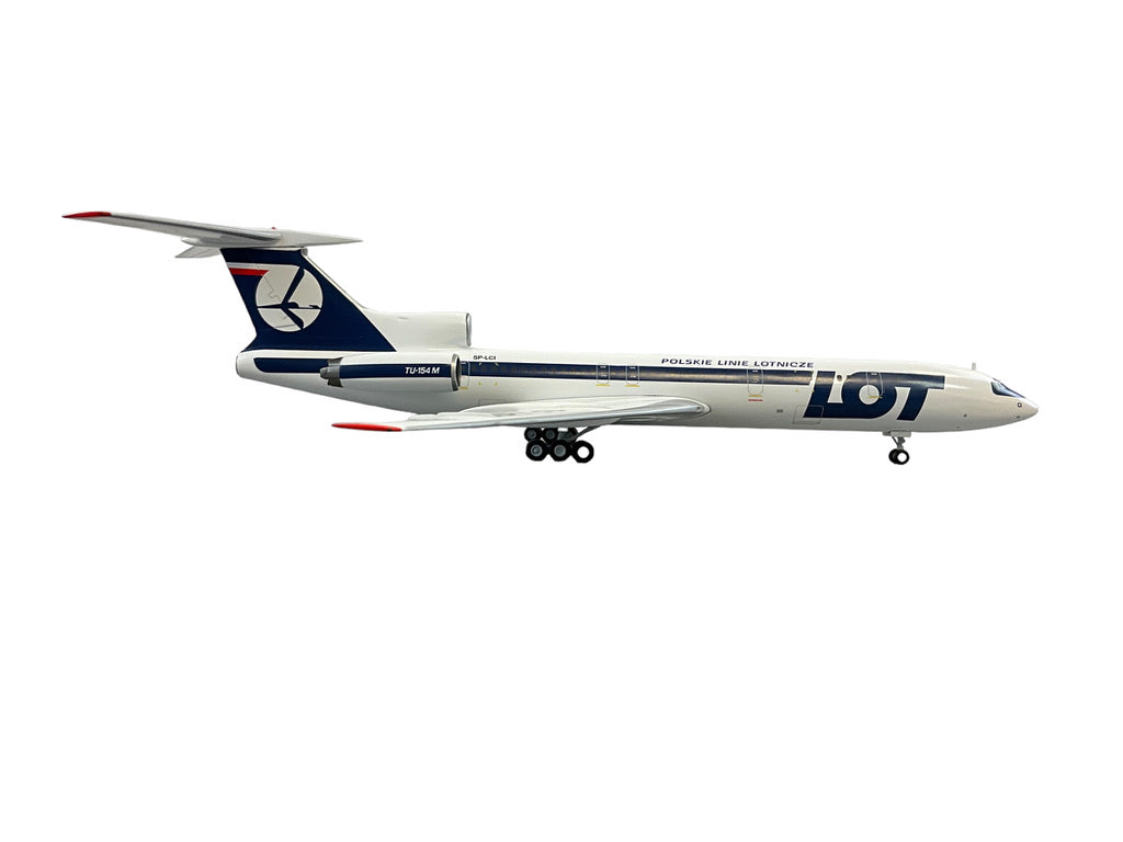 1/200 Herpa Tupolev TU154M LOT Polish Airlines