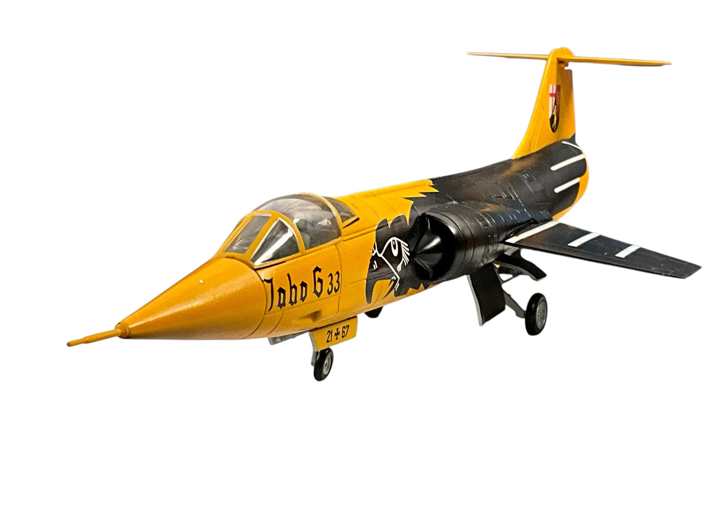 1/48 Franklin Mint/Armour (B11B548 / 98306) Lockheed (Messerschmitt) F104G Starfighter (21+67) Buchel AB 1985, JBG33 Deutsche Bundes Luftwaffe (Limited Edition)