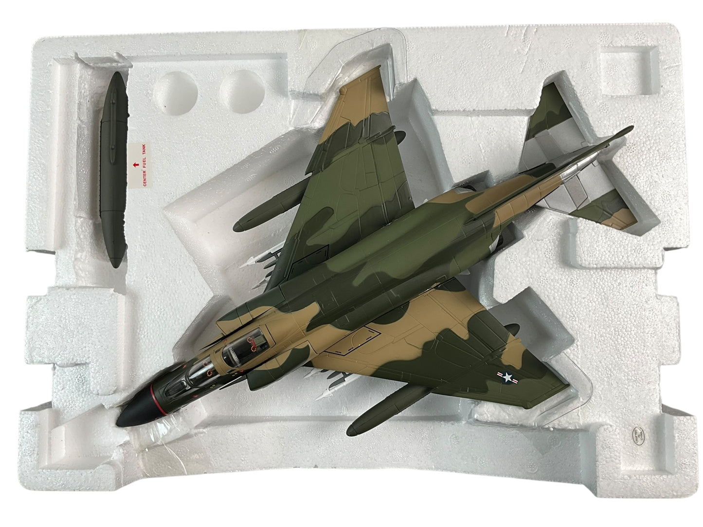 1/48 Franklin Mint/Armour (B11B169) McDonnell Douglas F4C Phantom II (64-0829) "SCAT-XXVII" flown by Col. Robin Olds (2 Kills) Vietnam War, 8th TFW, 433rd TFS, Ubon R.T.A.F.B. Thailand 1969, U.S.A.F. (Limited Edition)