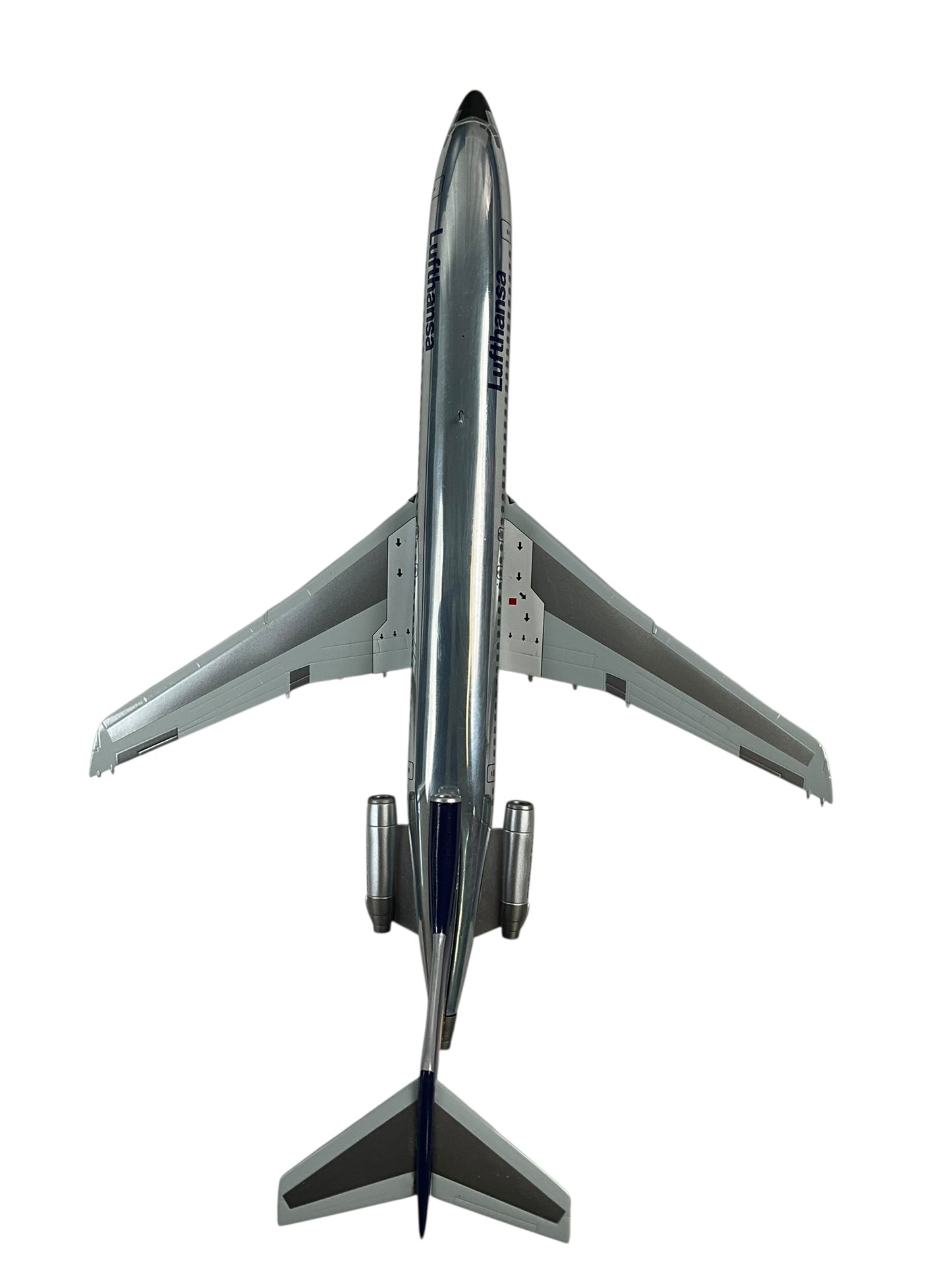 1/200 Limox (LH29) Boeing B727-200 (D-ABCI) "Karlsruhe" DHL 5th Livery with Polished Aluminum Fuselage, Lufthansa (Limited Edition)