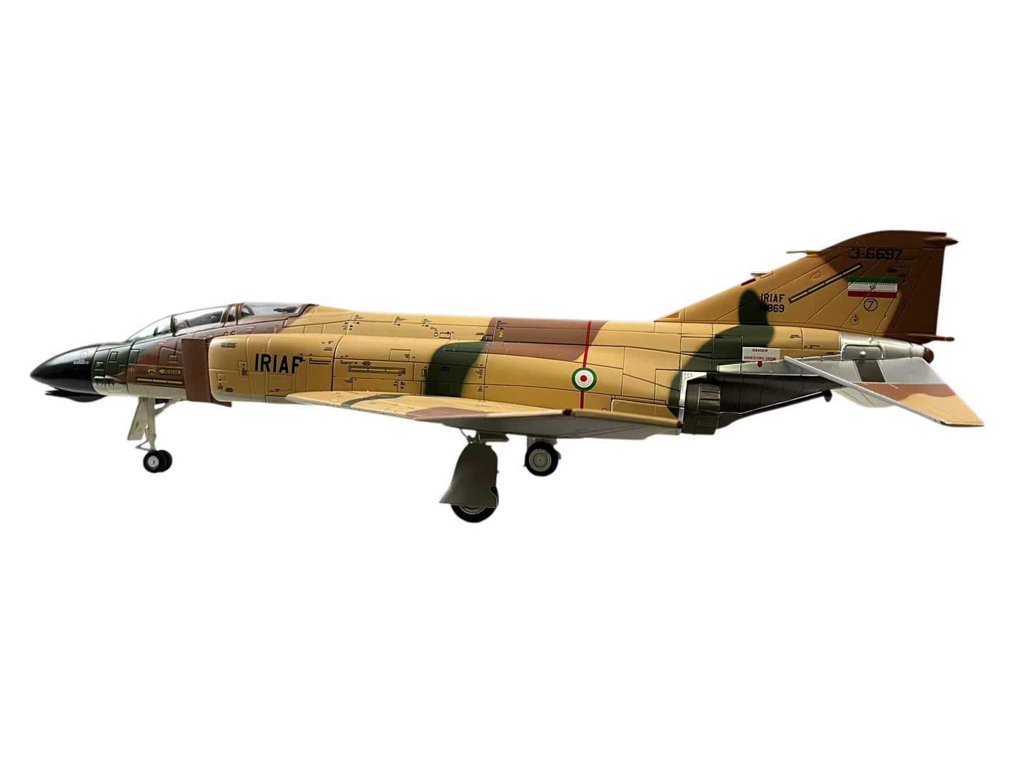 1/72 HobbyMaster (HA1999) McDonnell Douglas F4D Phantom II (67-14869/3-6697) Shiraz AB, Sept 1980, 71st TFS, TFB.7, Islamic Republic of Iran Air Force (Limited Edition)