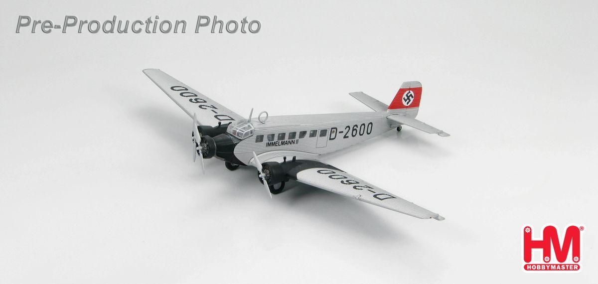 1/144 HOBBYMASTER JUNKERS JU52-3M LUFTHANSA ADOLF HITLER's PERSONAL TRANSPORT 1936-1945