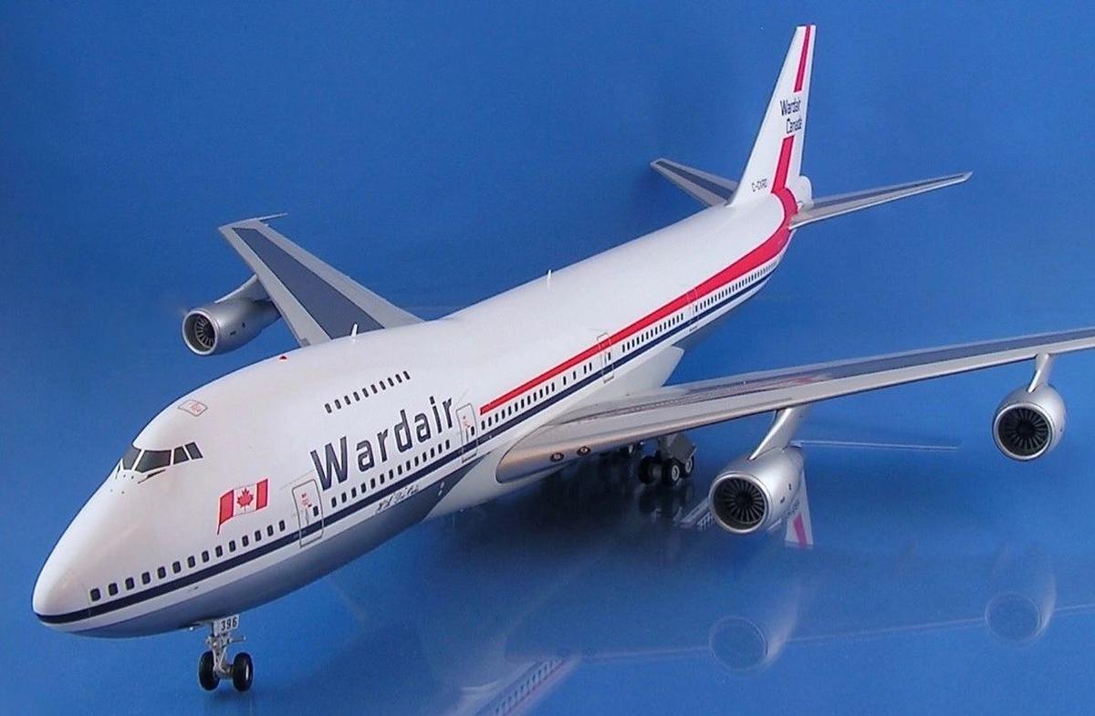 1/200 GEMINI200 BOEING B747-211B WARDAIR INTERNATIONAL (LIMITED EDITION) 2017