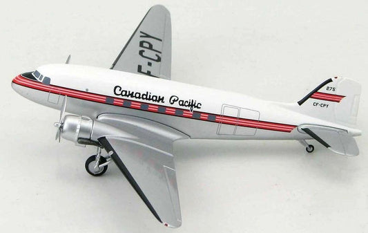 1/200 HOBBYMASTER DOUGLAS DC3 CANADIAN PACIFIC AIRLINES (LIMITED EDITION)