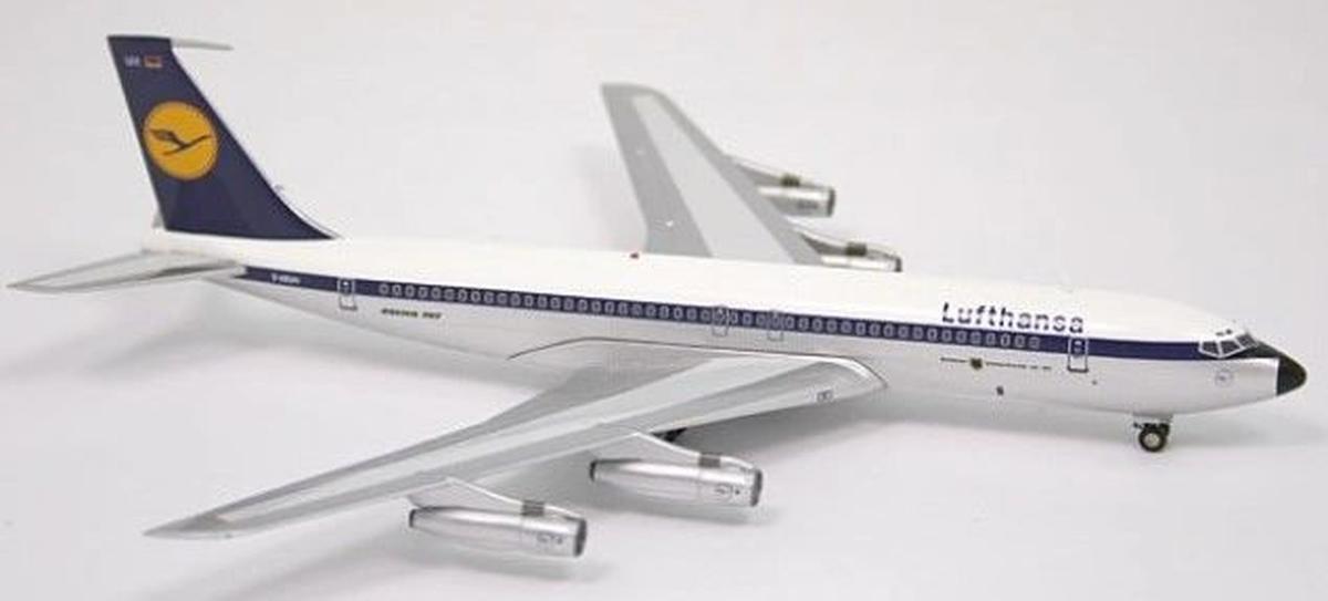 1/200 INFLIGHT200 BOEING B707-330B DORTMUND LUFTHANSA 1970-1988