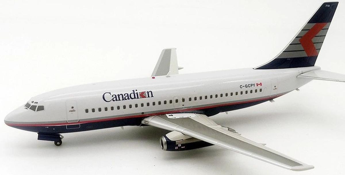 1/200 INFLIGHT200 BOEING B737-217A CANADIAN AIRLINES INTERNATIONAL (LIMITED EDITION)