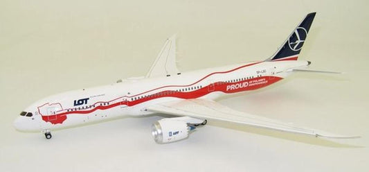 1/200 INFLIGHT200 BOEING B787-9 LOT POLISH AIRLINES PROUD of POLAND'S INDEPENDANCE