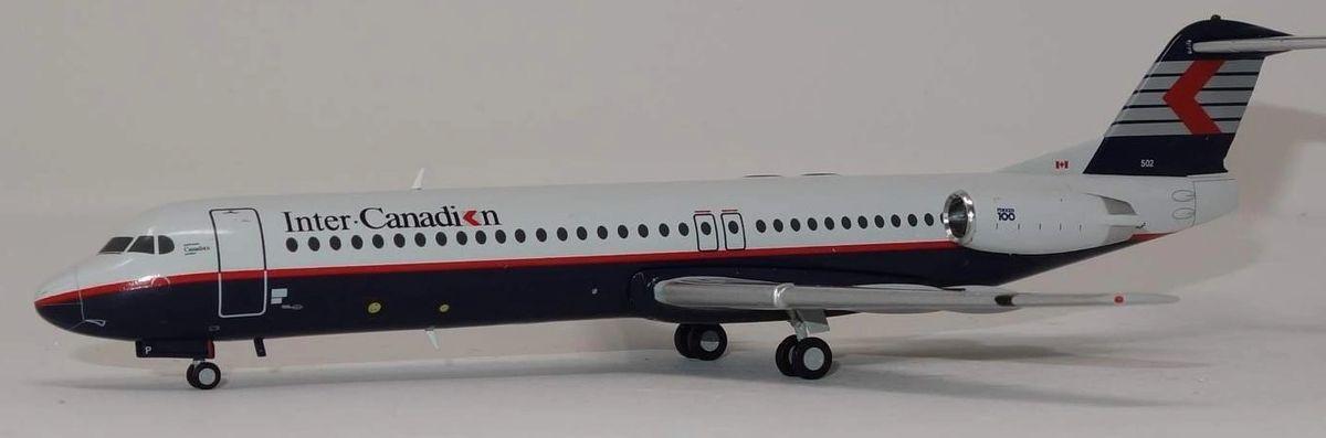 1/200 JC-WINGS FOKKER F28-100 CANADIAN PARTNER (LIMITED EDITION)