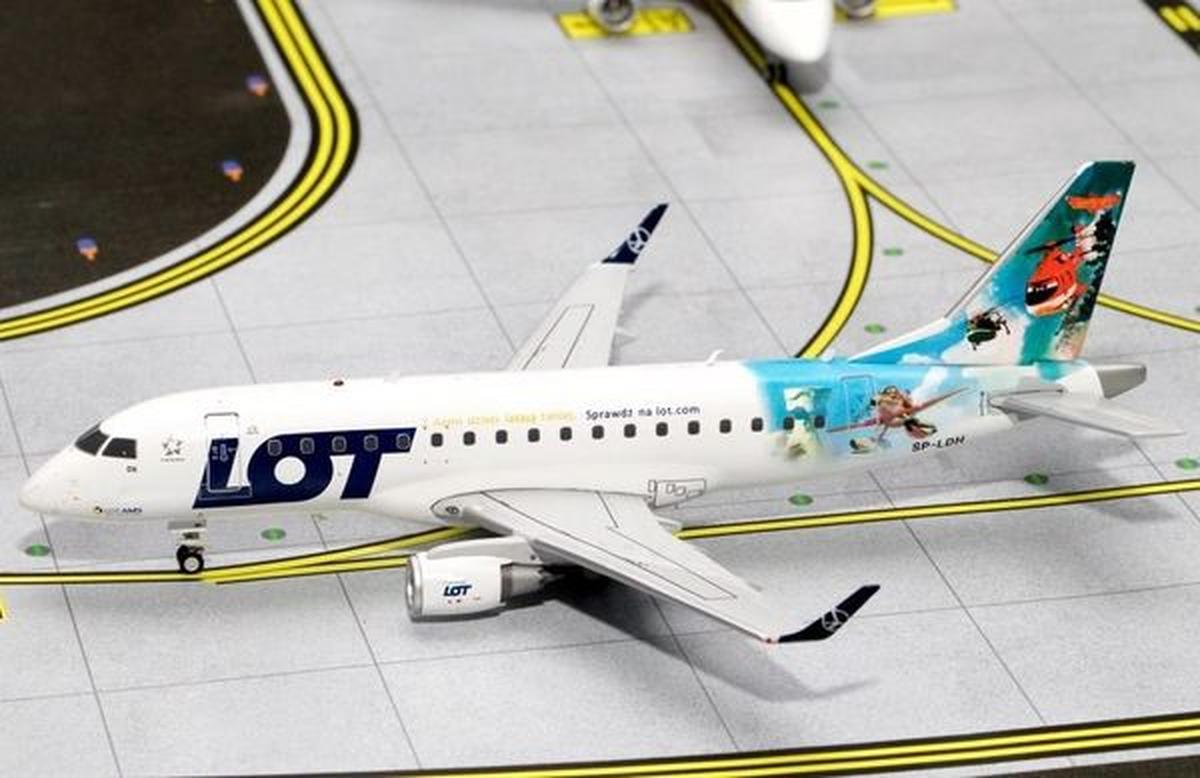 1/200 JC-WINGS EMBREAR RJ170 LOT POLISH AIRLINES DISNEY PLANES (LIMITED EDITION)