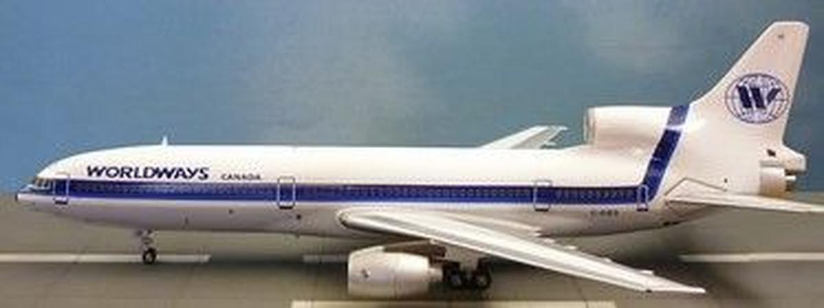 1/200 SEATTLE-MODELS LOCKHEED L1011-385-50 TRISTAR WORLDWAYS