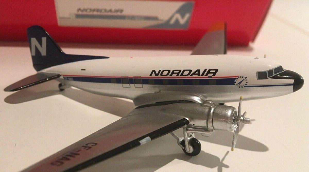 1/200 WESTERN-MODELS DOUGLAS DC3 NORDAIR (LIMITED EDITION)