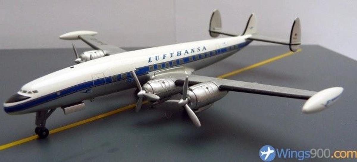 1/72 SKY-STARS (110694) DEUTCHE-POST (EDITION-LUFTPOST) LOCKHEED L1049G-82-105 SUPER-CONSTELLATION (D-ALID) LUFTHANSA (3rd-LIVERY BUNDES-REPUBLIC) 1956-1967 (LIMITED EDITION of 1000)