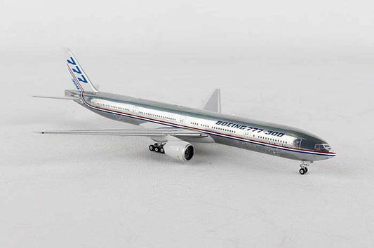 1/400 DRAGON-WINGS (55024) BOEING B777-300 (N5014K) BOEING ROLL-OUT CEREMONY 8.9.1997 ( CHROME-FUSELAGE - SPECIAL EDITION)