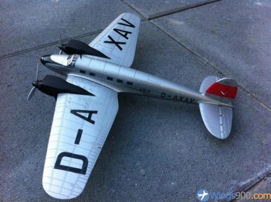 1/48 FRANKLIN-MINT/ARMOR (B11E314) HEINKEL HE111 (D-AXAV) * KOLN * LUFTHANSA (2nd-LIVERY THIRD-REICH) 1936-1945 (LIMITED EDITION of ONLY 750)