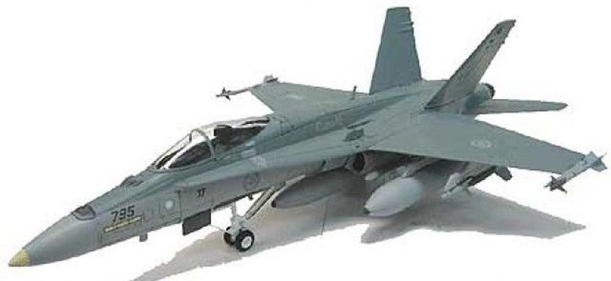 1/48 FRANKLIN-MINT (B11E639) McDONNELL-DOUGLAS CF188 HORNET (188795) - Low Vis Gray Livery - Service in Kuwait for operations against ISIS 2014 - CFB Cold Lake, Alberta - 409 Hawk Sqdn - ROYAL CANADIAN AIRFORCE (LIMITED EDITION of ONLY 200)