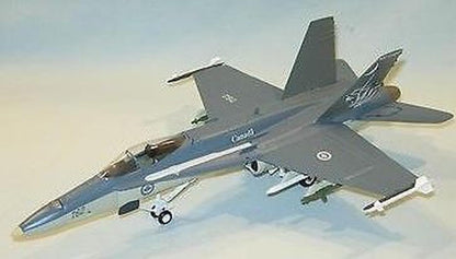 1/48 FRANKLIN-MINT (B11E679) McDONNELL DOUGLAS CF188 HORNET (188762) - 1993 "50th Anniversary of 410 Cougars Sqdn"  Airshow Livery - in Lybia No-Fly Zone 2011 - 410 Sqdn C.F.B. Cold Lake, Alberta - CANADIAN ARMED FORCES (Limited Edition of Only 400)
