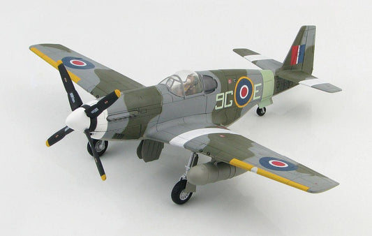 1/48 HOBBYMASTER (HA8502) NORTH-AMERICAN P51B MUSTANG MK.III (9G-E - FZ190) - 441 "Silver Fox" Sqdn - 1945 ROYAL CANADIAN AIRFORCE (LIMITED EDITION of ONLY)