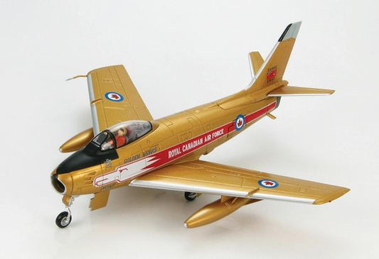 1/72 HOBBYMASTER (HA4303) CANADAIR CL13 SABRE MK-5 (23037) - Jim McCOMBE - " GOLDEN HAWKS " - C.F.B. Chatham, new brunswich - ROYAL CANADIAN AIRFORCE 1960 (LIMITED EDITION of ONLY 1000)